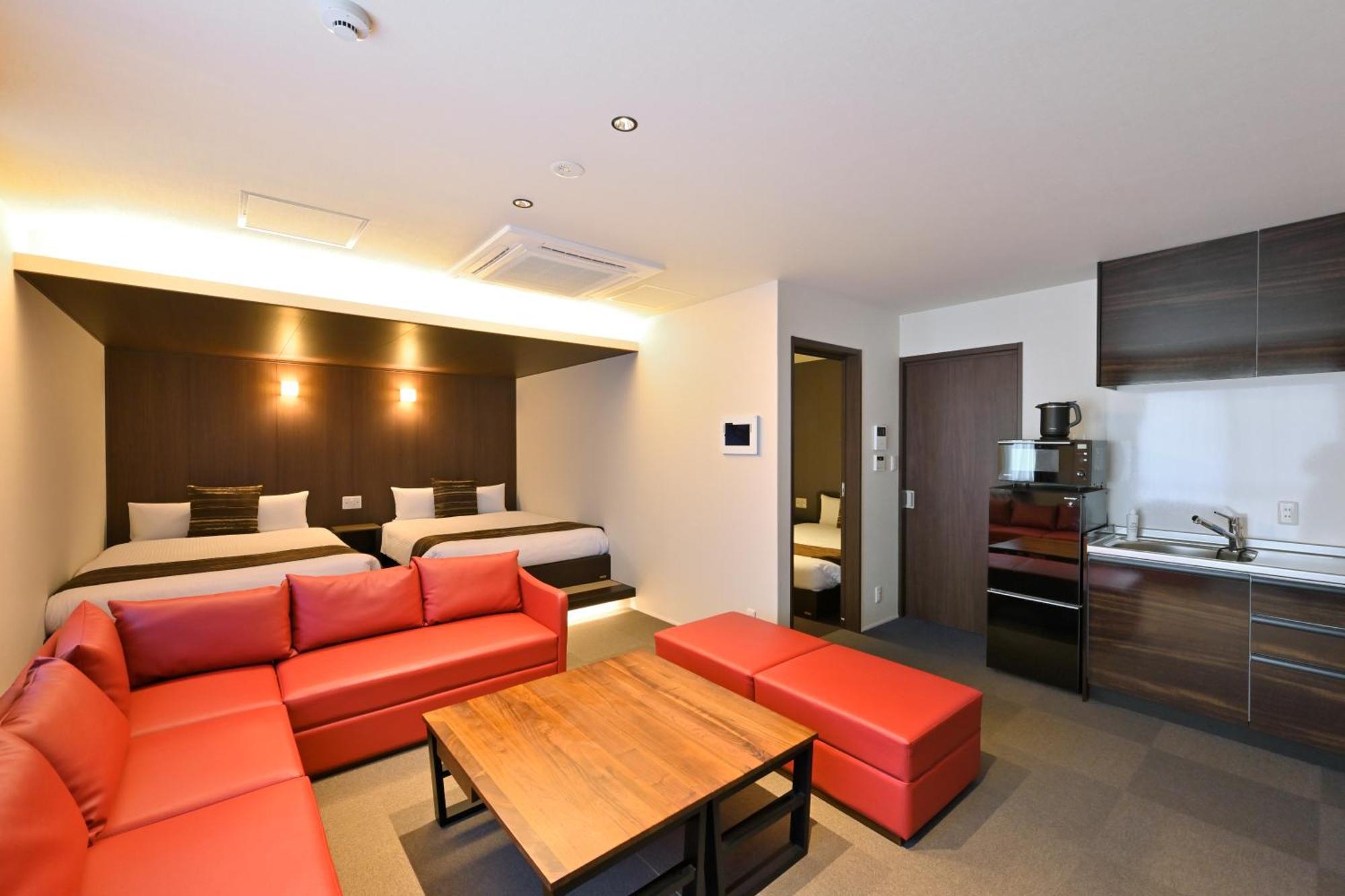 Grand Base Hiroshima Peace Memorial Park Aparthotel Exterior photo