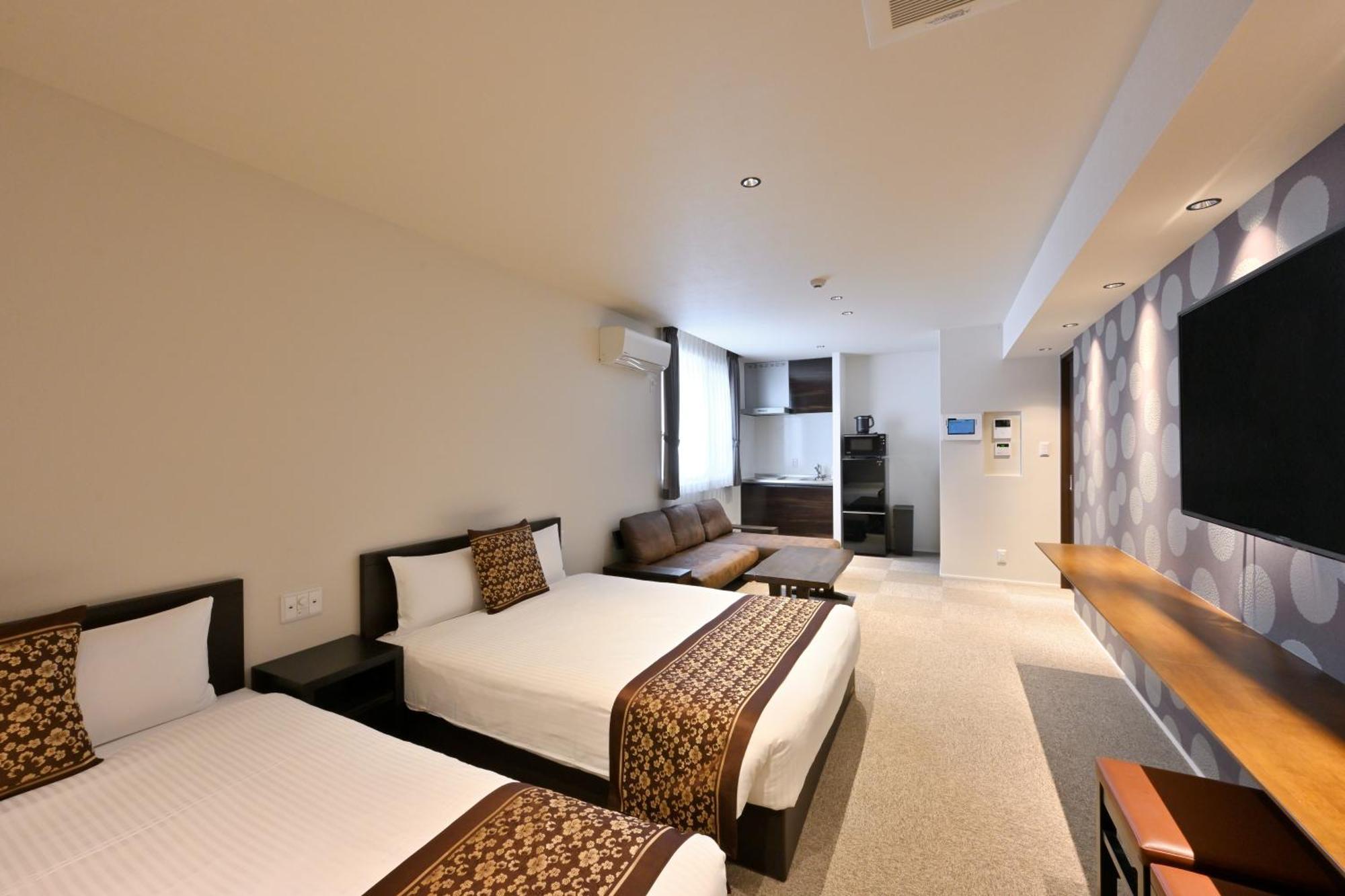 Grand Base Hiroshima Peace Memorial Park Aparthotel Exterior photo